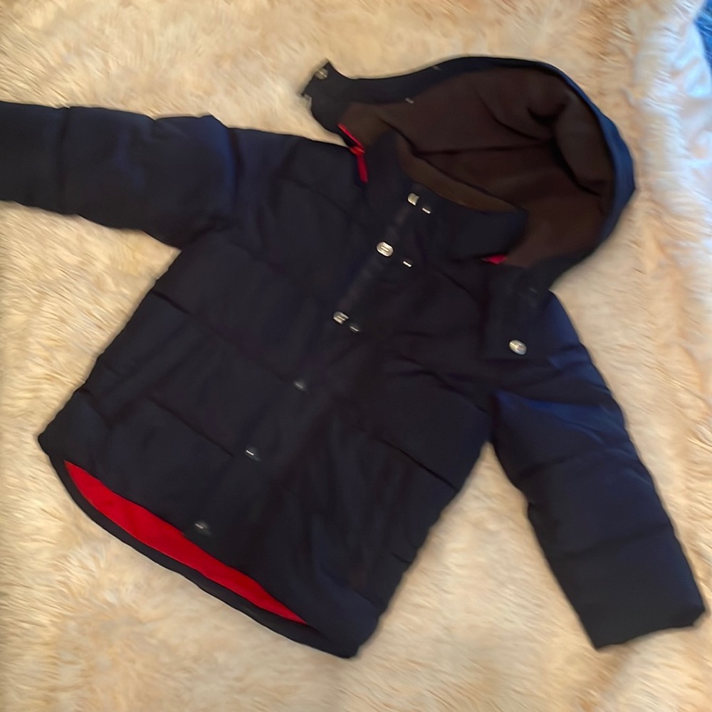 Baby Gap navy blue puff jacket size 3 years